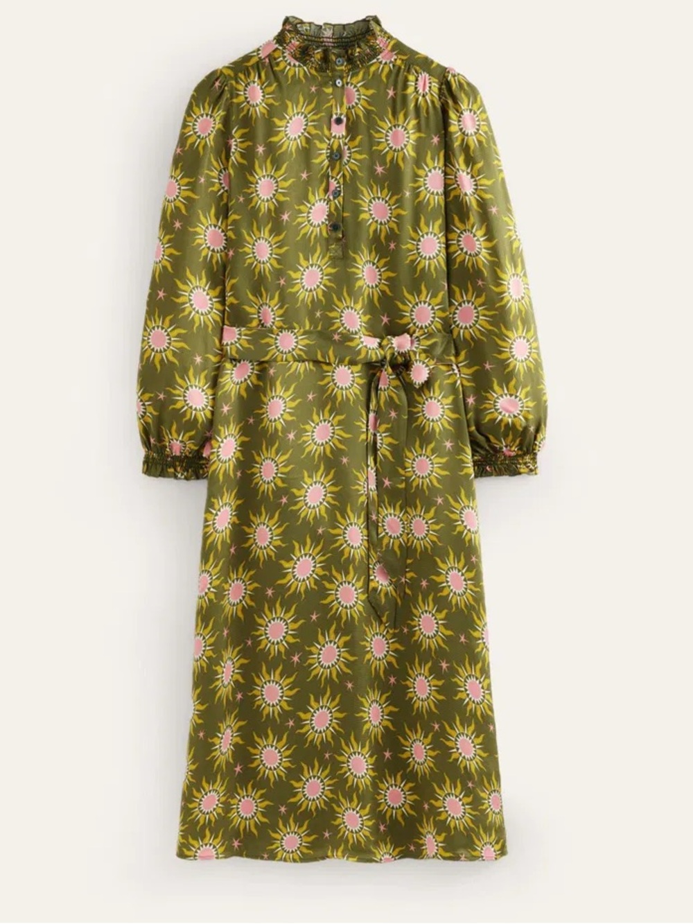 Jasmine Satin Midi Dress size 6P